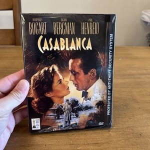 Casablanca (DVD, 2000) Original Warner Bros Snapcase New Factory Sealed